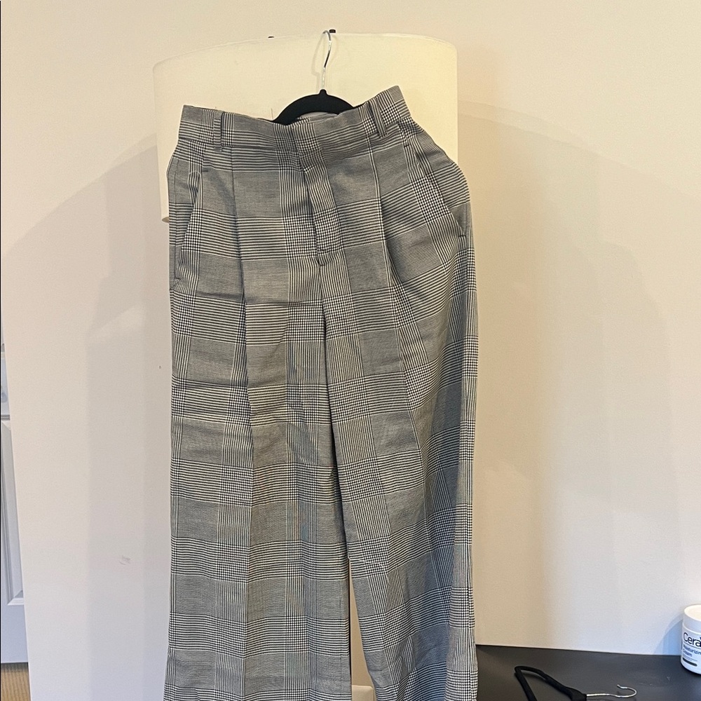 Women’s suit Gray Checkered Pants